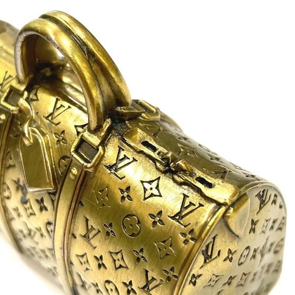 LOUIS VUITTON Novelty Not for Sale Monogram Duffle Bag Keepall Motif Paperweight - Picture 3 of 11